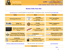 Tablet Screenshot of karmayog.org